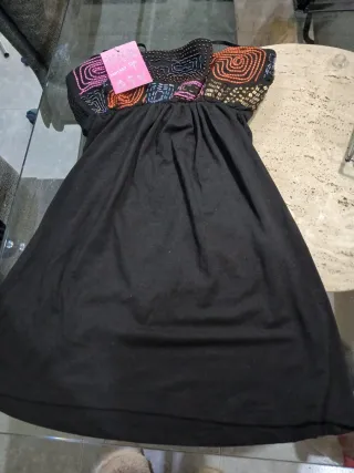 Camisetilla fiesta tirantes bordada S. m