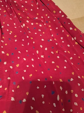 Vestido Springfield estampado rojo T.M