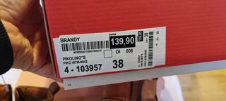 Botines Pikolinos Tacon Marrón Talla 38