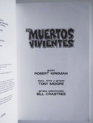MUERTOS VIVIENTES Tomo 1 y 2 (1 a 12 USA)