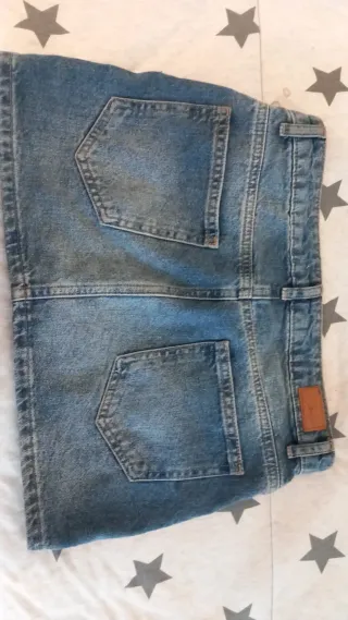 Falda tejana vaquera