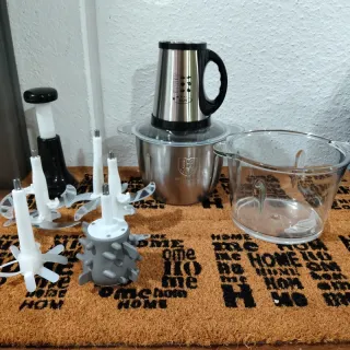 Picadora de carne y vegetales 300W 3 litros 2 bol