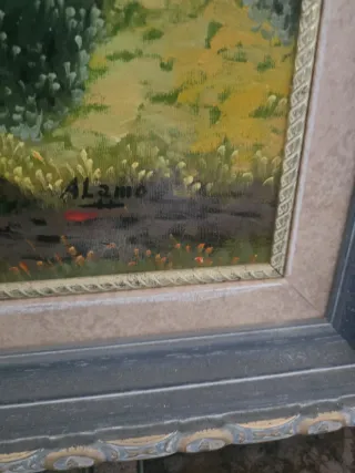 Cuadro Paisaje Jaén Hecho a Mano