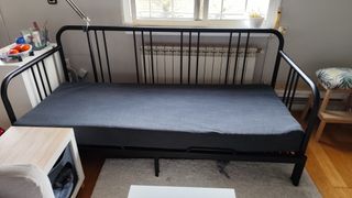 Sofá Cama Diván IKEA Fyresdal Negro
