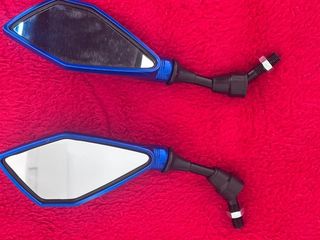 Retrovisores Scooter Azuis