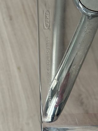 Sillas Metacrilato Diseño x4 ikea