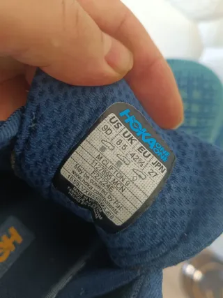 Zapatillas Hoka Clifton 9 Azul/Verde