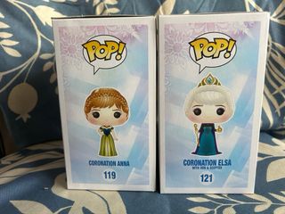 Funko Pop Frozen Anna y Elsa Coronation