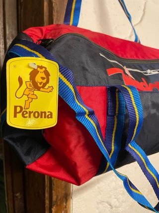 Bolso deportivo vintage Perona, motivo windsurf
