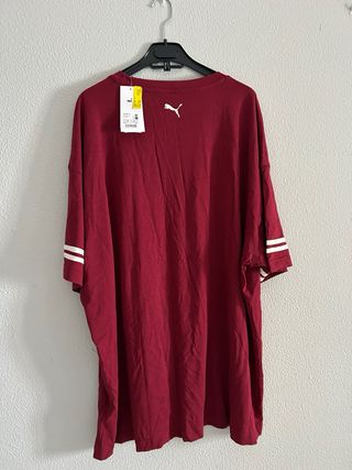 Camiseta Puma Roja con Etiqueta