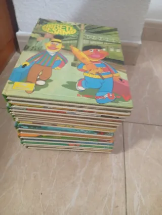 Libros Epi y Blas Sesame Street