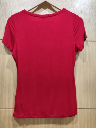 Camiseta Pedro del Hierro Roja con Logo