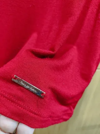 Camiseta Pedro del Hierro Roja con Logo