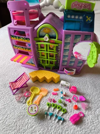 PIN Y PON HOTEL DE VACACIONES + ACCESORIOS