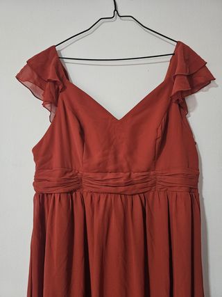 Vestido largo de fiesta T. XXL