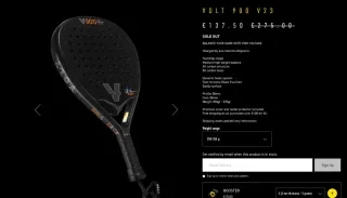 Pala Padel Volt V900 Edición 2022
