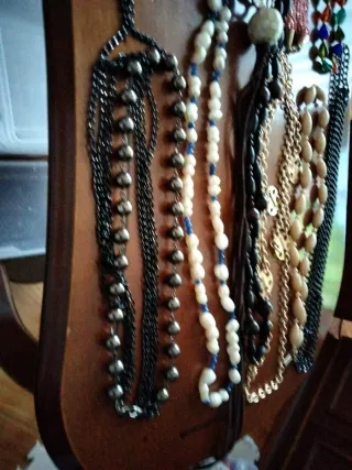 Lote de varios collares