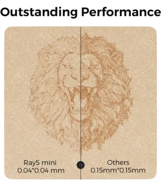 Grabadora Láser 2.5W Longer Negra NUEVA