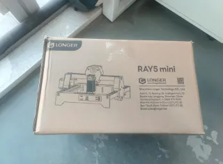 Grabadora Láser 2.5W Longer Negra NUEVA