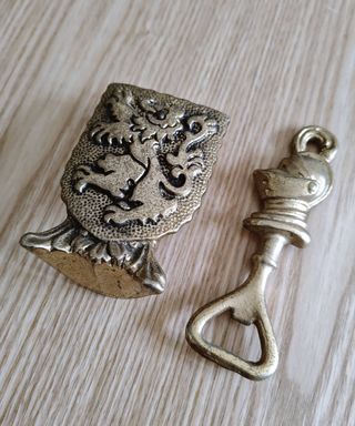 Cavatappi apribottiglie decorativo metallo