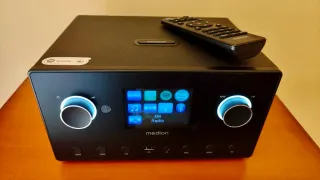 Radio Internet Medion Life P85444 Negra