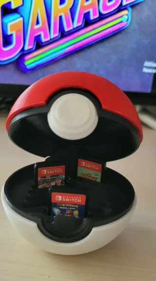 Porta Giochi Nintendo Switch Pokeball