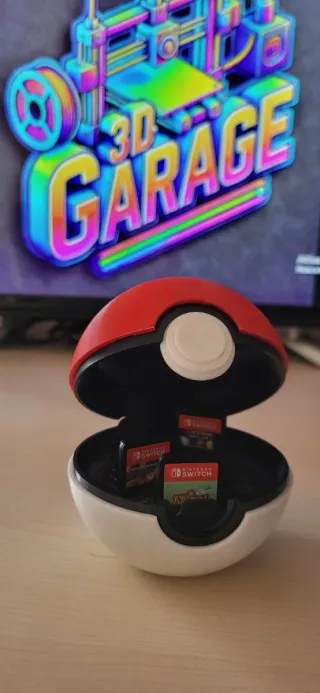 Porta Giochi Nintendo Switch Pokeball