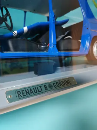Maqueta Coche Renault 8 Gordini Azul