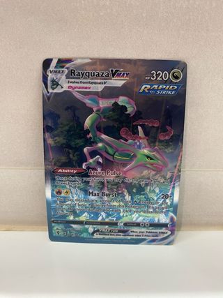 Carta Pokémon Rayquaza Vmax 320 HP