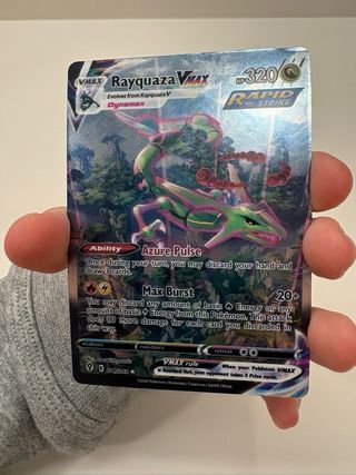 Carta Pokémon Rayquaza Vmax 320 HP
