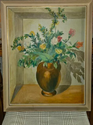 Cuadro grande de flores 86 por 70