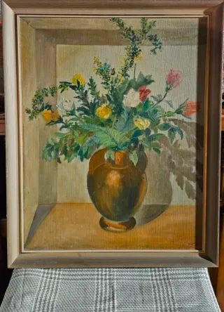 Cuadro grande de flores 86 por 70