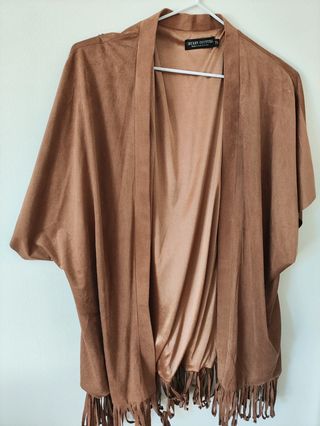 Kimono antelina flecos