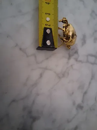 Anillo Escarabajo Dorado