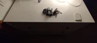 Cómoda IKEA Koppang 3 cajones blanca