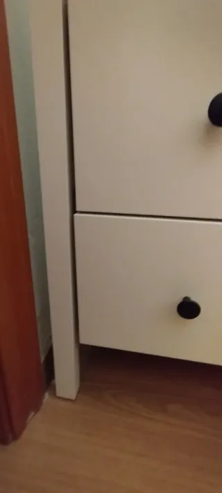 Cómoda IKEA Koppang 3 cajones blanca