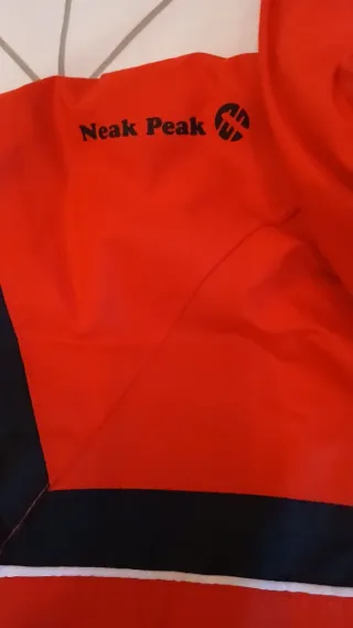 Traje de esquí infantil rojo 104 cm