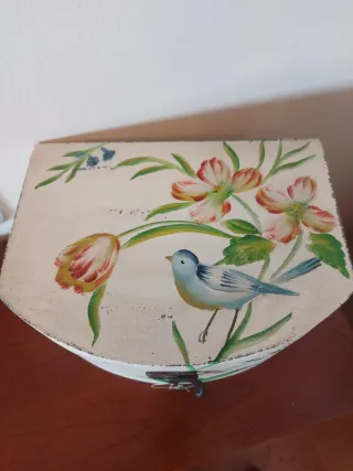 Conjunto 2 Cajas Decorativas Madera Dif Tamaños