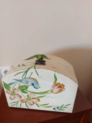 Conjunto 2 Cajas Decorativas Madera Dif Tamaños