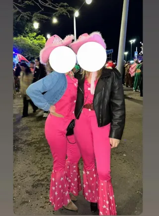 Disfraz vaquera: Pantalón, chaleco y sombrero