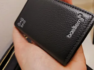 Portafoglio uomo Baellerry RFID nero