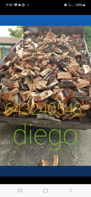 Legna per caminetto o barbecue