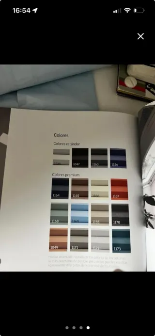 Cortina Velux CK04 plisada 1259s color beige FHL