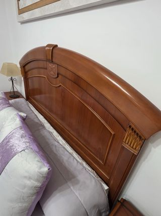 Dormitorio completo madera