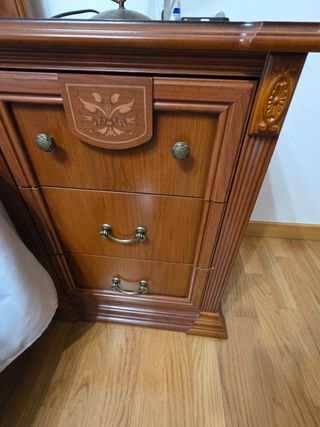 Dormitorio completo madera