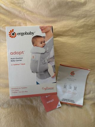 Mochila Ergobaby Adapt SoftFlex Mesh Gris