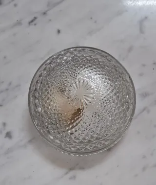 Plafón techo cristal