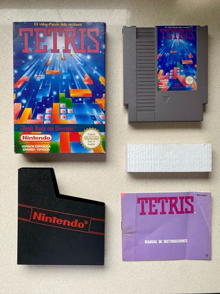 Tetris Nintendo NES - Versión Española