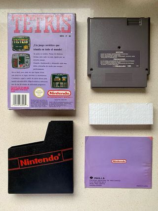 Tetris Nintendo NES - Versión Española