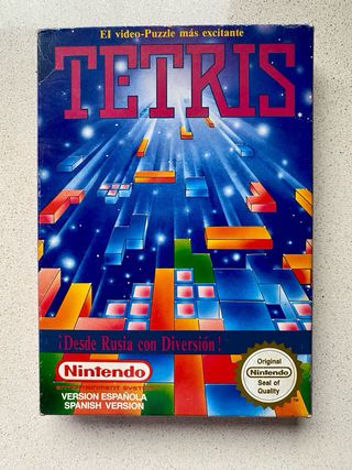 Tetris Nintendo NES - Versión Española